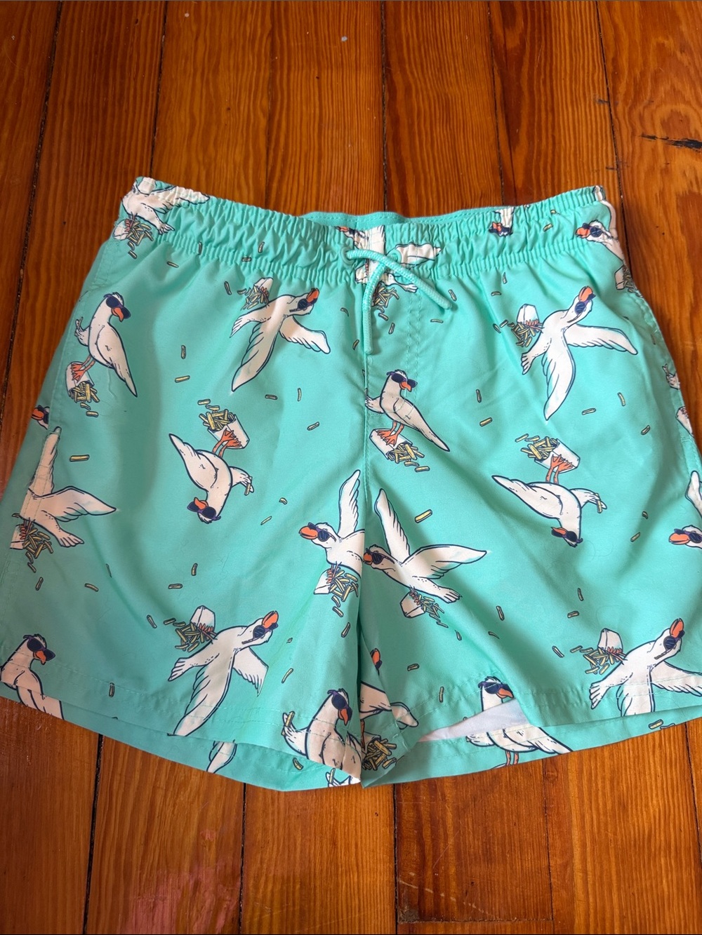 Cat and Jack boys swim trunks L 10/12
